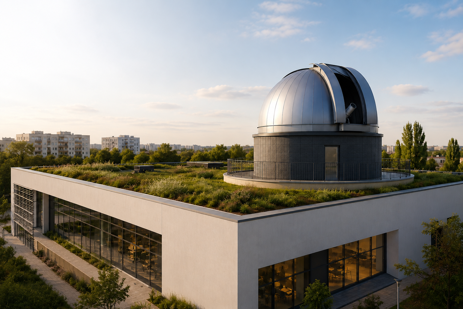 Kopuła astronomiczna - Budowa